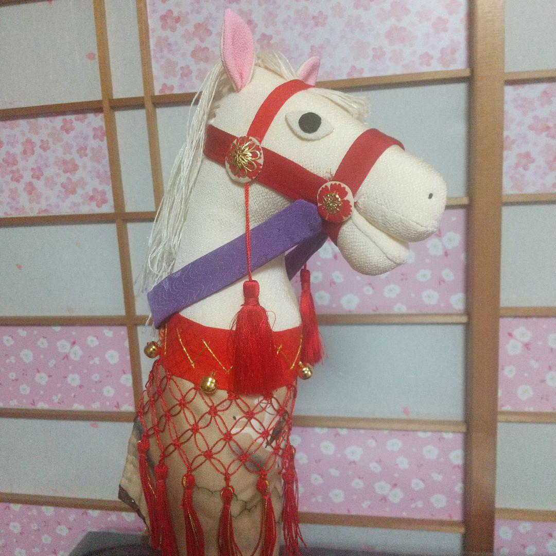 ちりめん細工 春駒