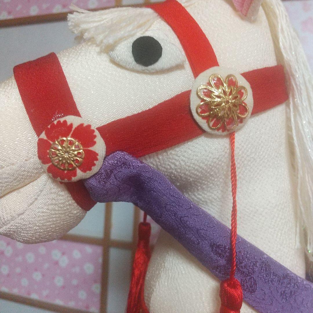 ちりめん細工 春駒