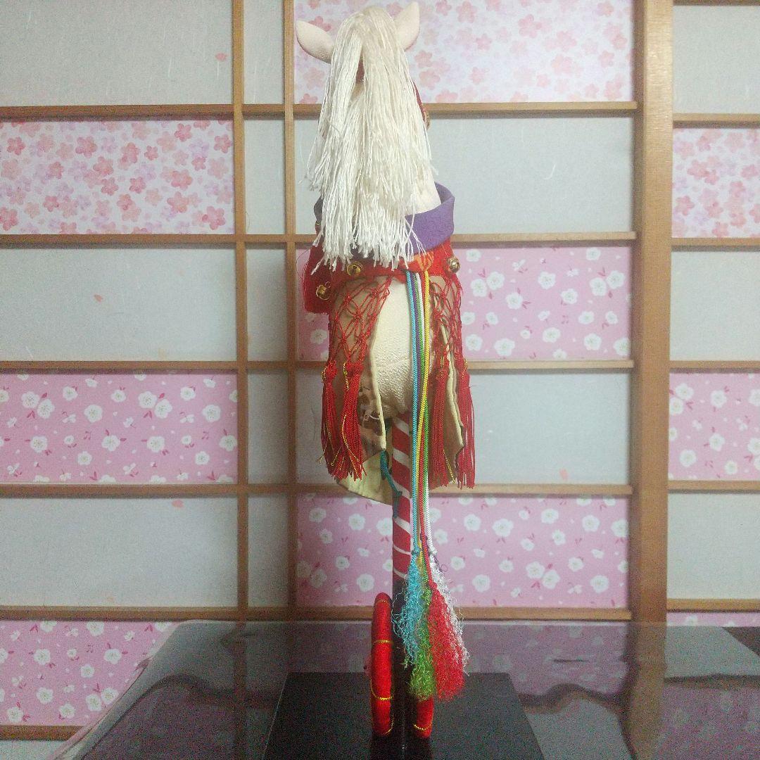 ちりめん細工 春駒