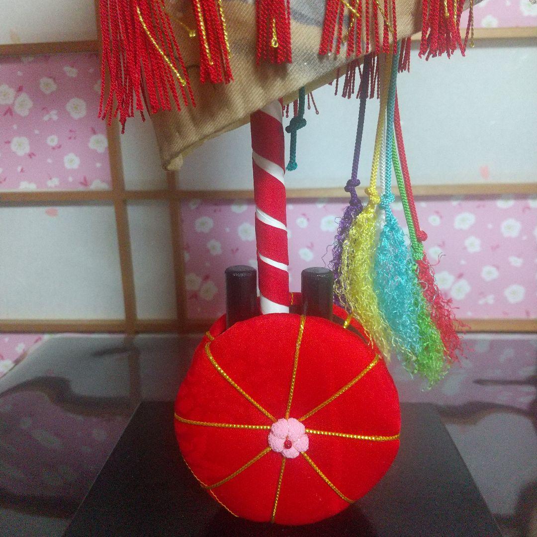 ちりめん細工 春駒