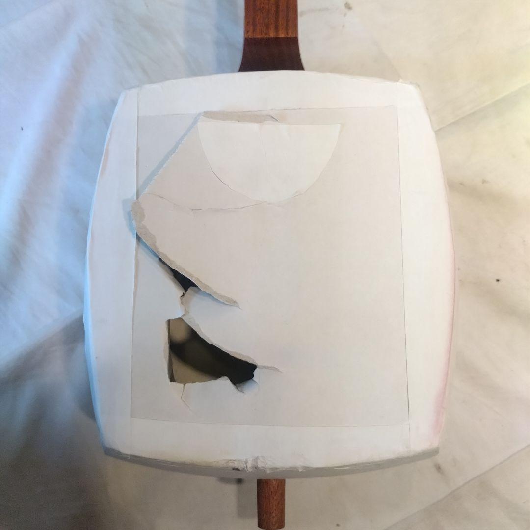 ジャンク 三味線 天然素材　太棹