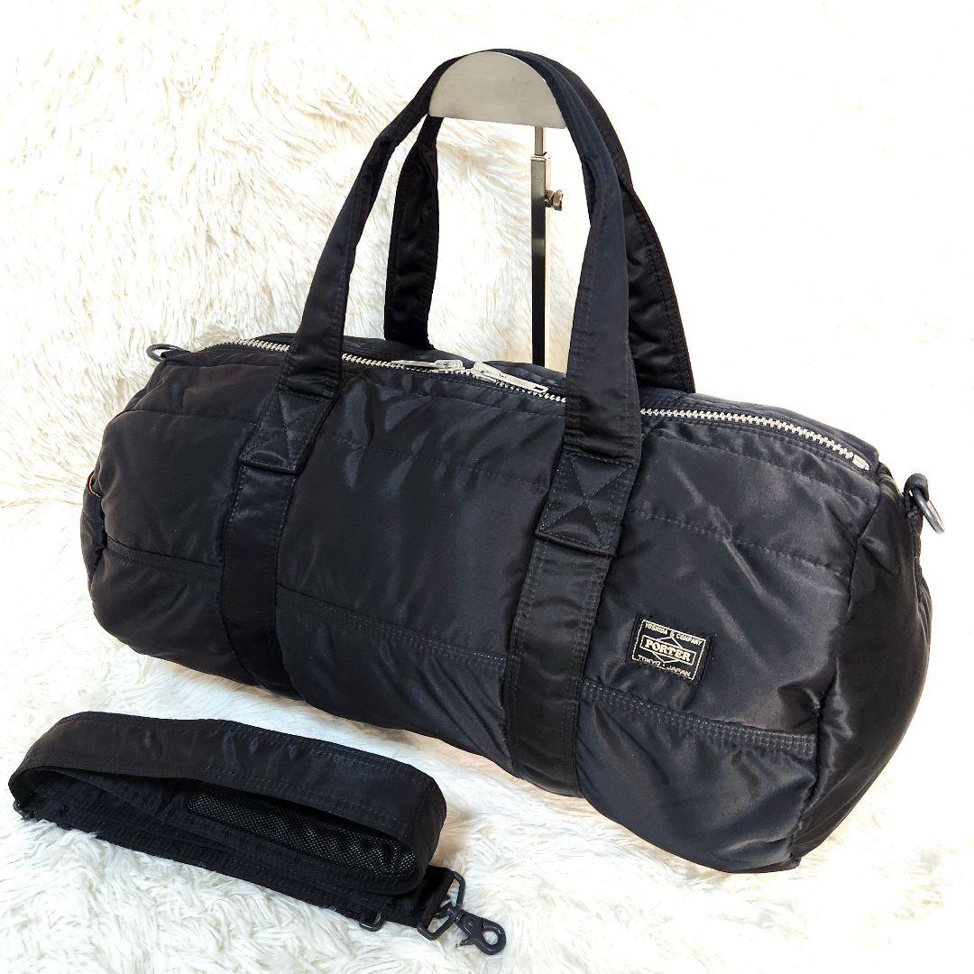 ✨美品✨PORTER TANKER タンカー ボストンバッグ ドラム 2way