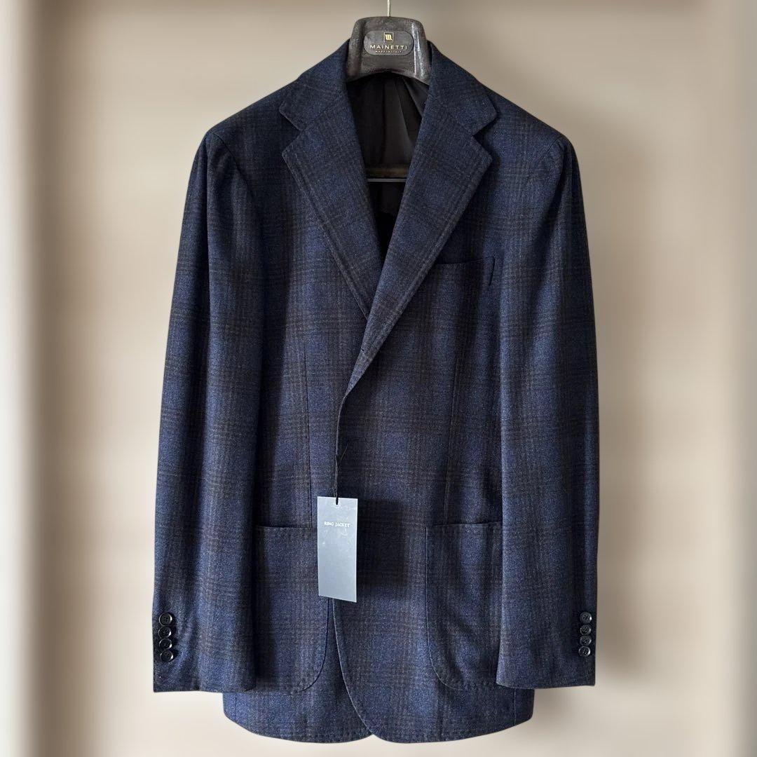 モ*じ様 未使用品！RING JACKET MEISTER ネイビージャケット