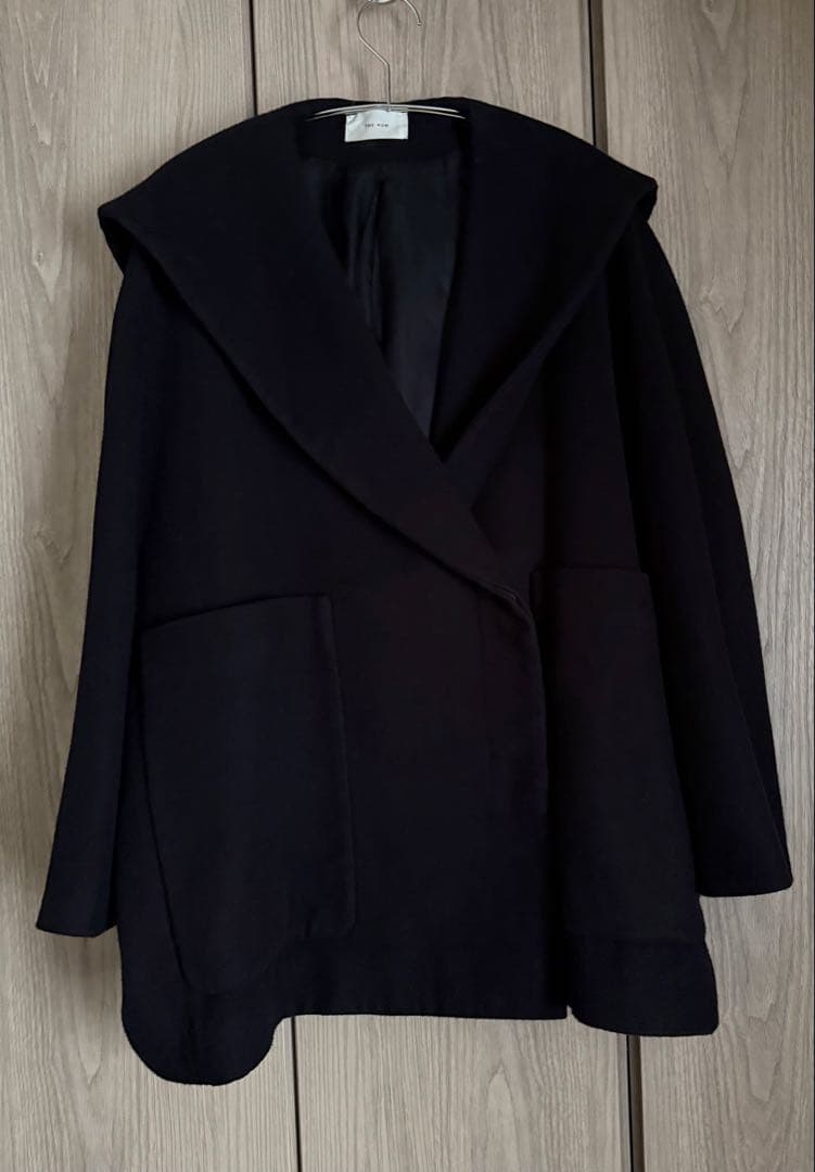 ロンハーマン別注 the row ザ ロウ フードコート　ブラック