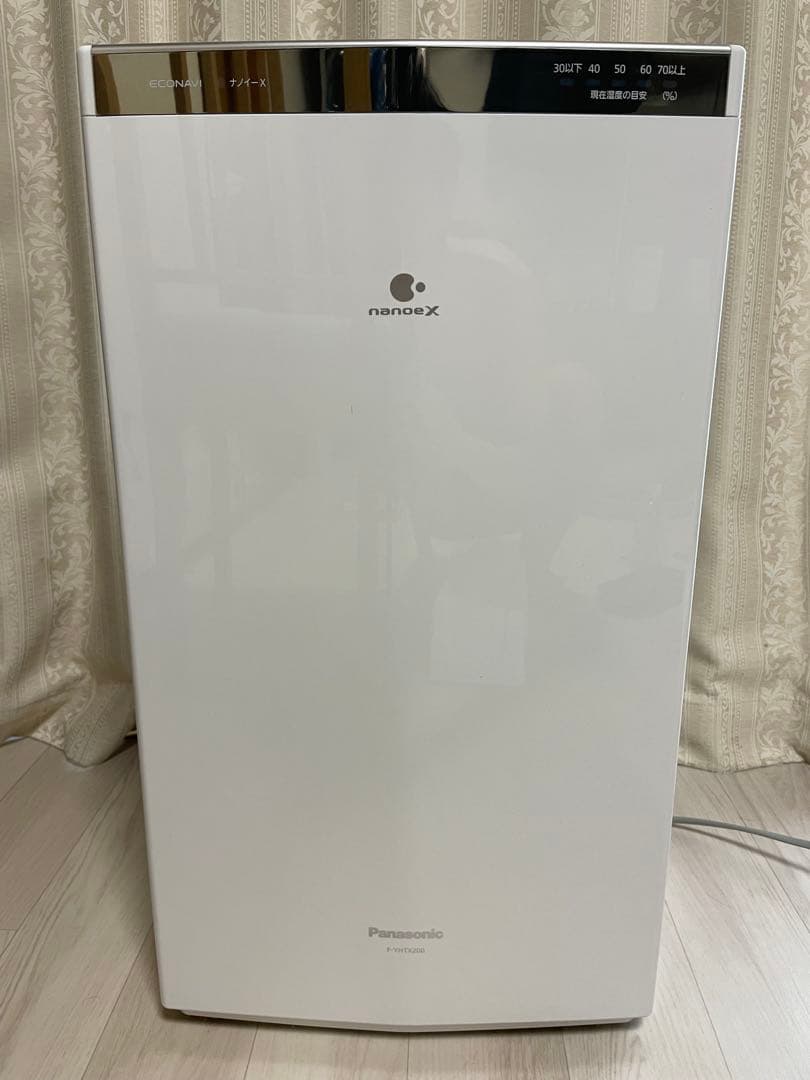 【送料込】【美品】Panasonic 衣類乾燥除湿機 ハイブリッド式 ナノイーX