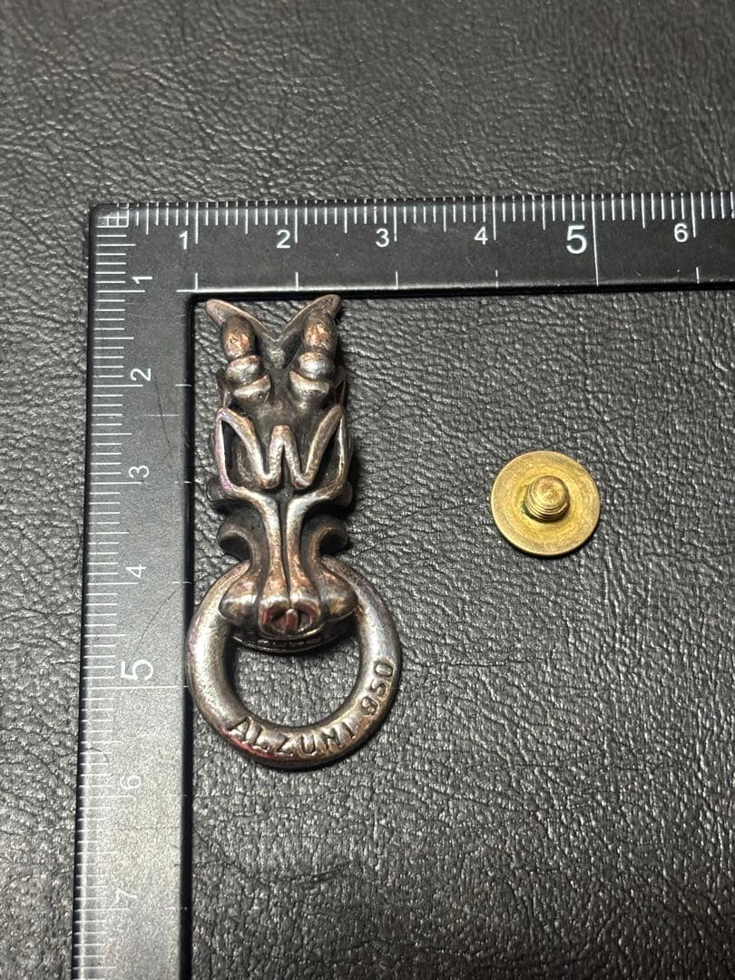 ALZUNI ドラゴンスカル　ワッカコンチョ　SV950