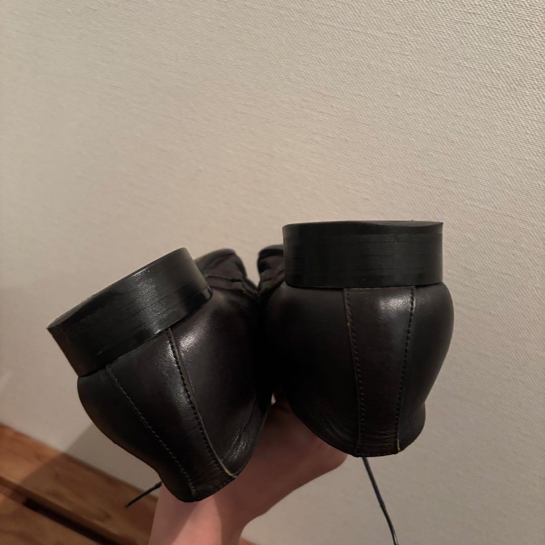 靴 2000s archive design leather shoes