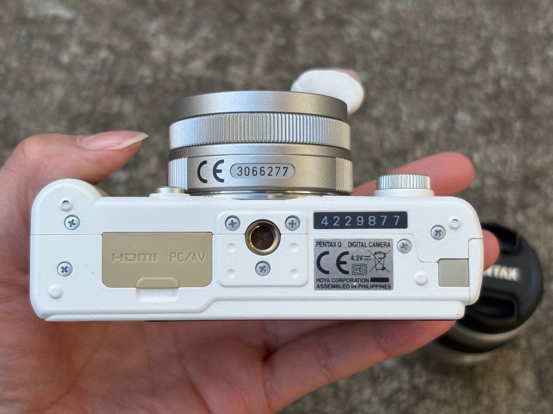 PENTAX Q ダブルズームレンズキット WHITE ホワイト