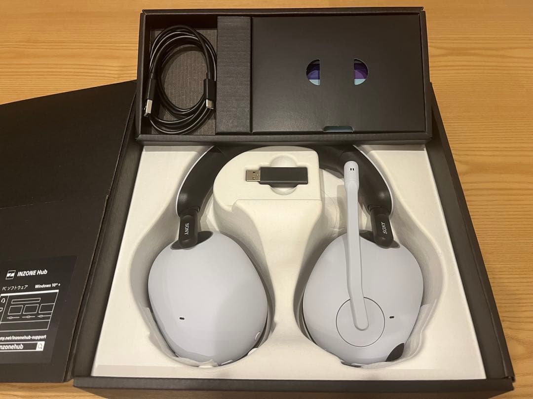 SONY INZONE H9 ゲーミングヘッドセット ホワイト