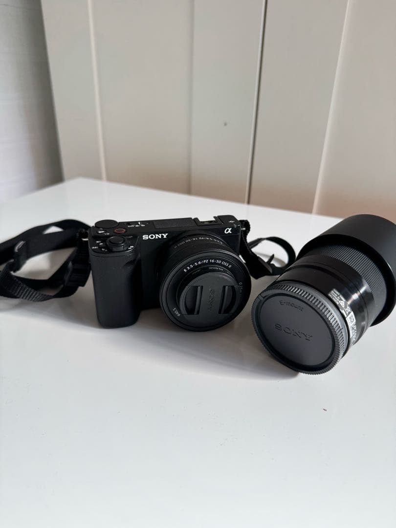 Sony α VLOGCAM ZV-E10 II 一眼 リモコン予備バッテリー付