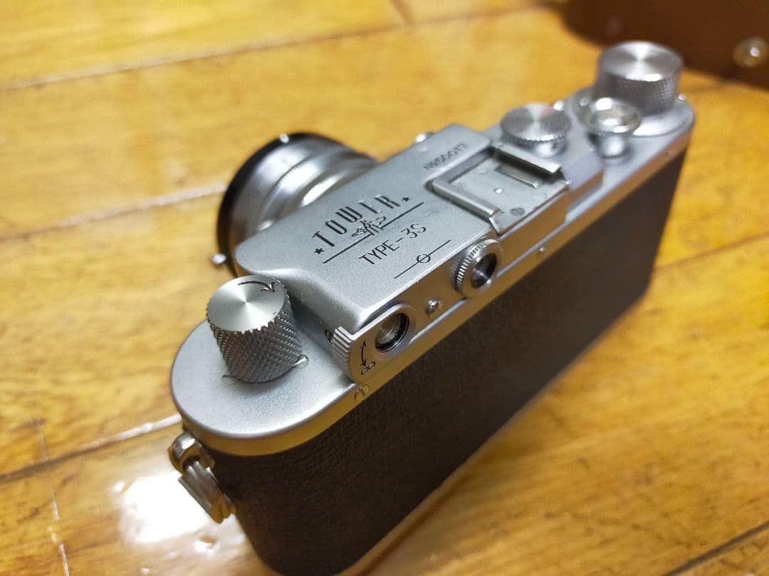 TOWER TYPE 3S レンジファインダーレンズはニコン50mm1:1.4