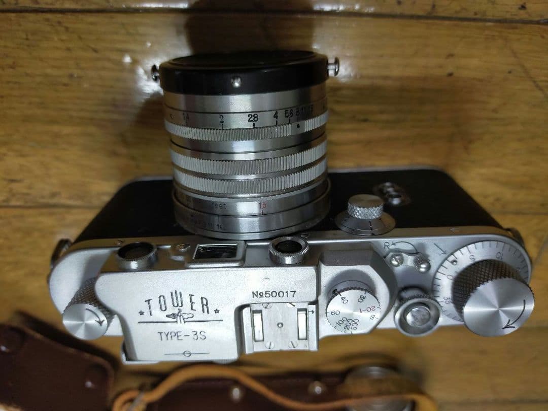 TOWER TYPE 3S レンジファインダーレンズはニコン50mm1:1.4