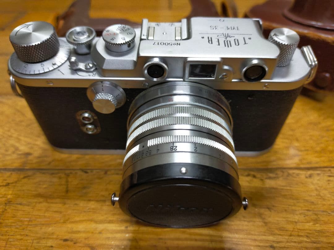 TOWER TYPE 3S レンジファインダーレンズはニコン50mm1:1.4