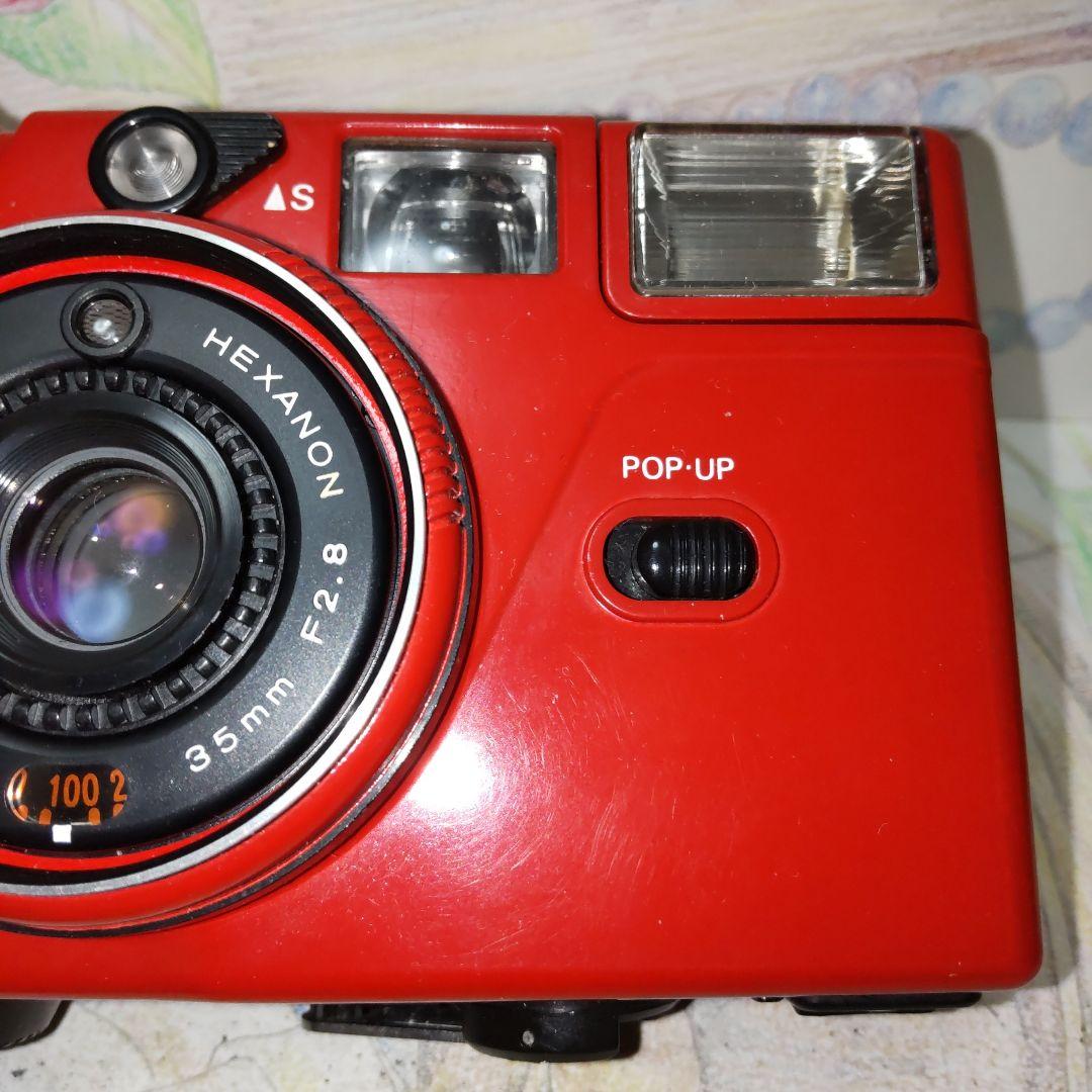 ☆☆極上級美品❕完動品☆☆ Konica C35 EF3 レッド