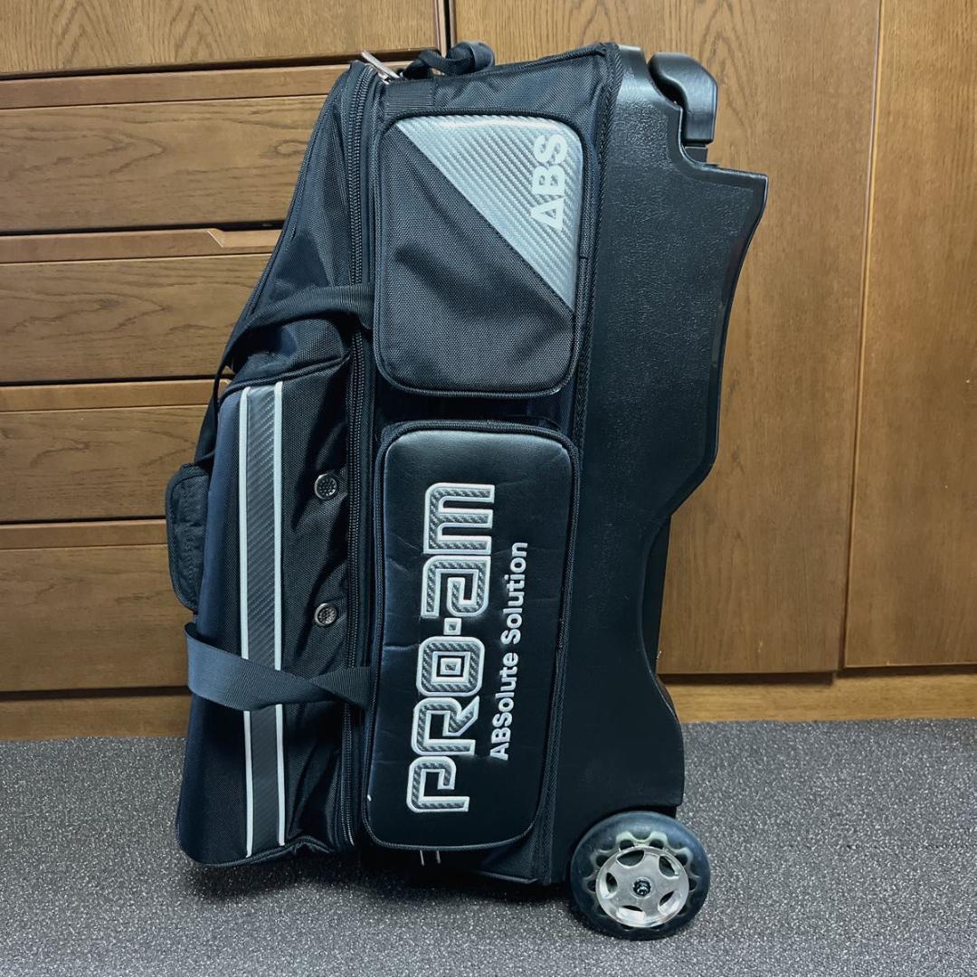 ABS PRO-am ボウリング バッグ キャリー 3ボール用　美品 ボーリング
