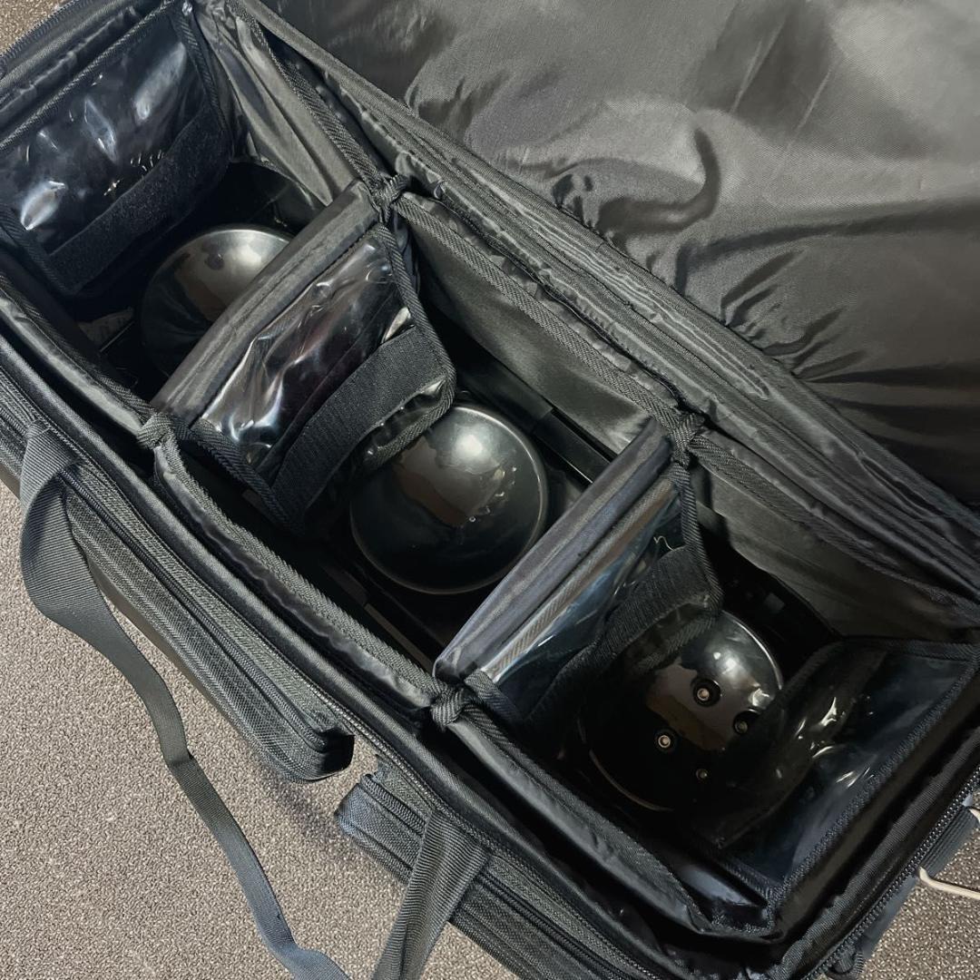 ABS PRO-am ボウリング バッグ キャリー 3ボール用　美品 ボーリング