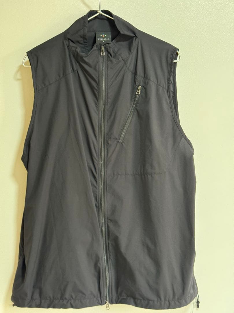 AXESQUIN modified ヘリウムベスト ブラック L PERTEX