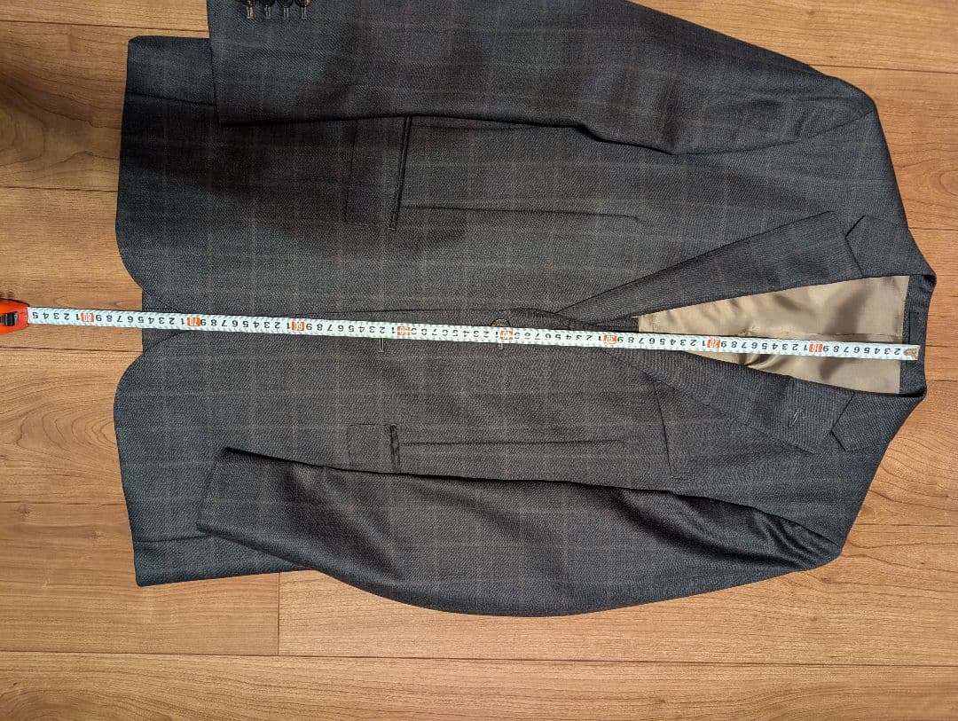 【極美品】ブラックレーベル・クレストブリッジ スーツ 40R Zegna