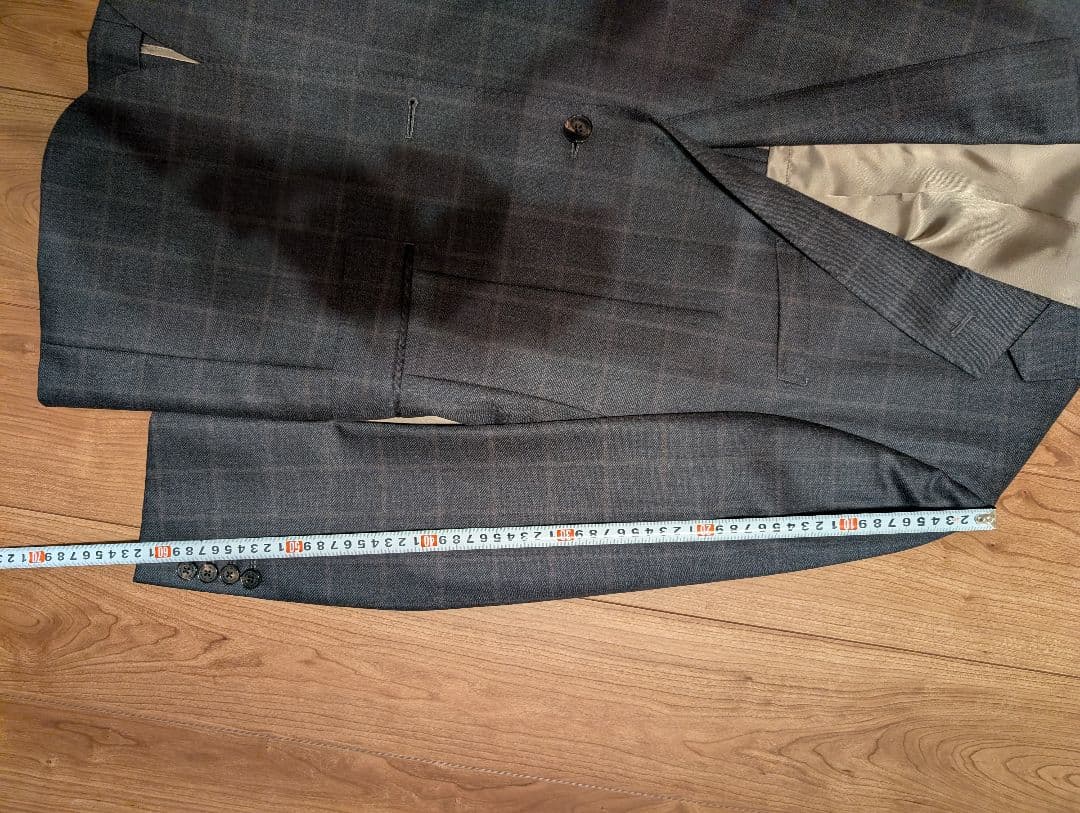 【極美品】ブラックレーベル・クレストブリッジ スーツ 40R Zegna