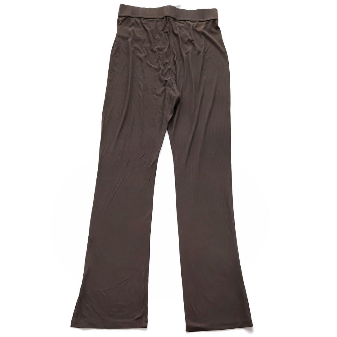 新品未使用 muse ドゥーズィエムクラス リブパンツレギンス ブラウン フレア