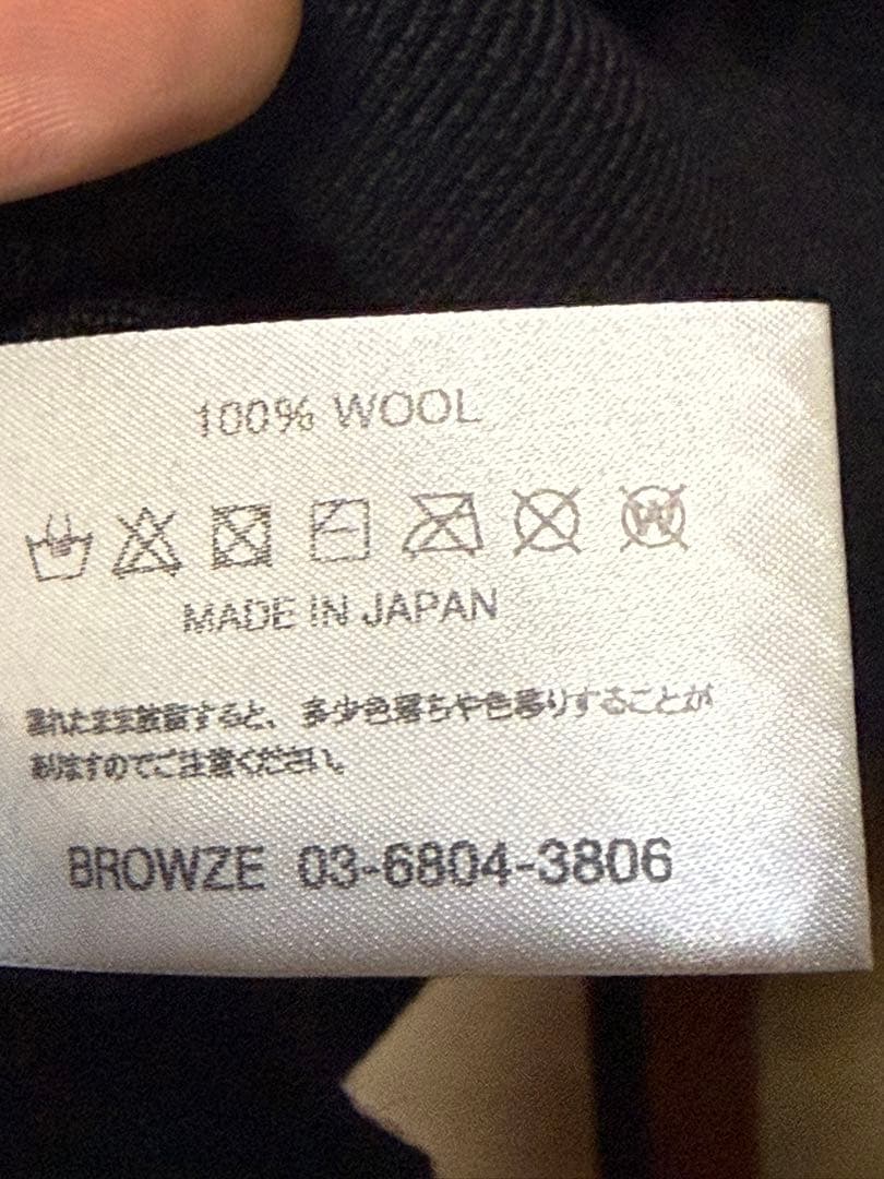 マ*ー様 ENNOY MERINO WOOL SWEATER (BLACK)【X