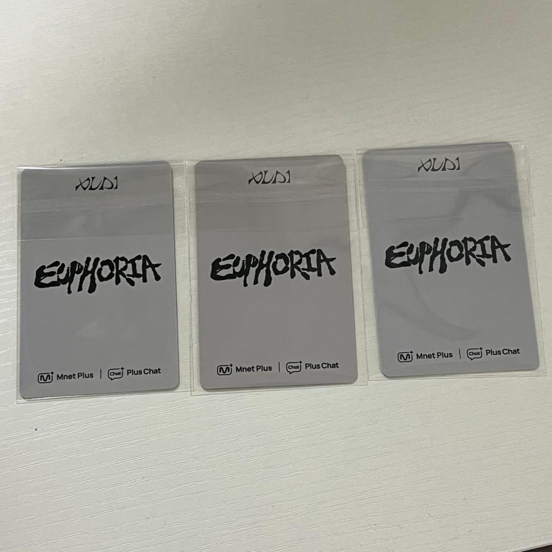 ALD1 EUPHORIA サンウォン Plus Chat トレカ 3枚セット