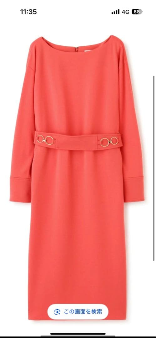 ピンキーアンドダイアン　ワンピース 長袖　36