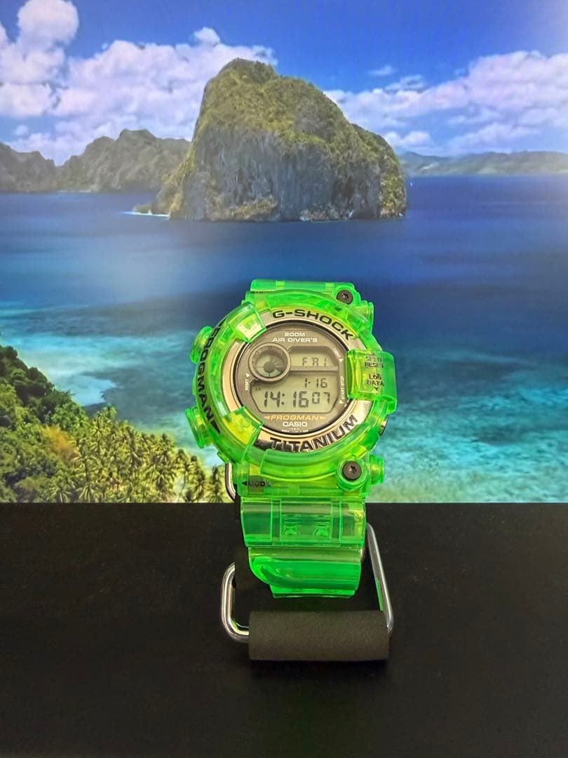 CASIO G-SHOCK FROGMAN DW-8200 ベゼル・バンド交換品
