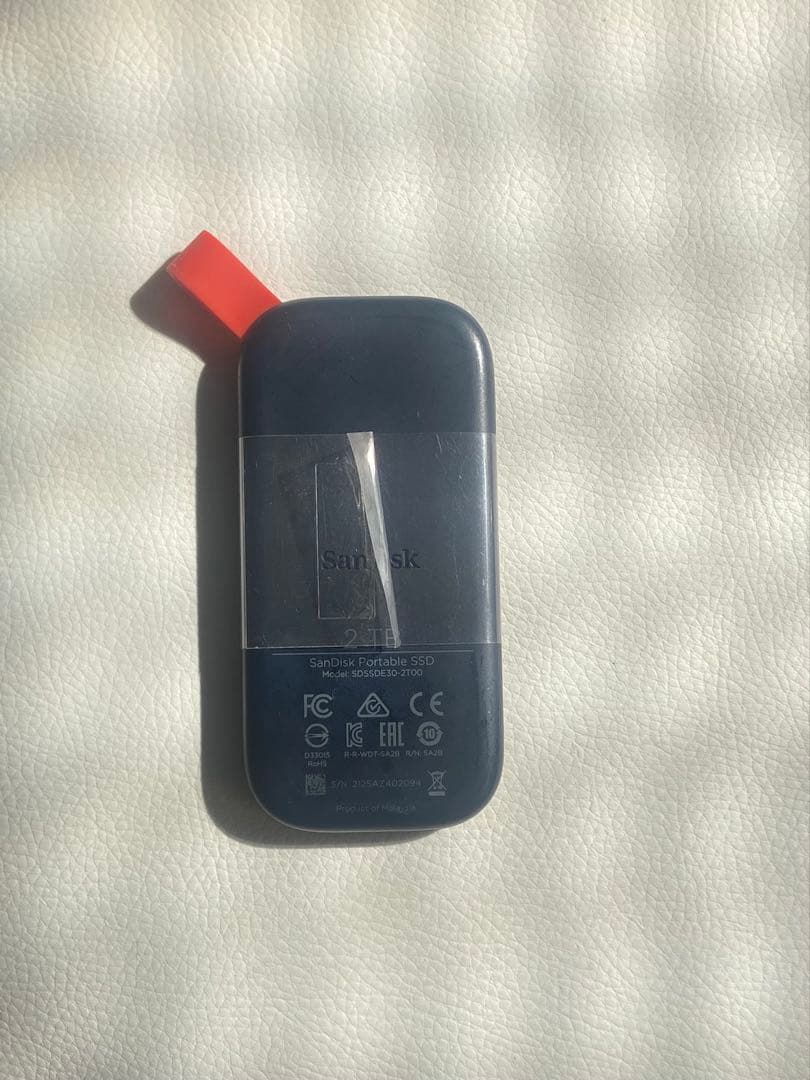 SanDisk 外付けSSD 2TB