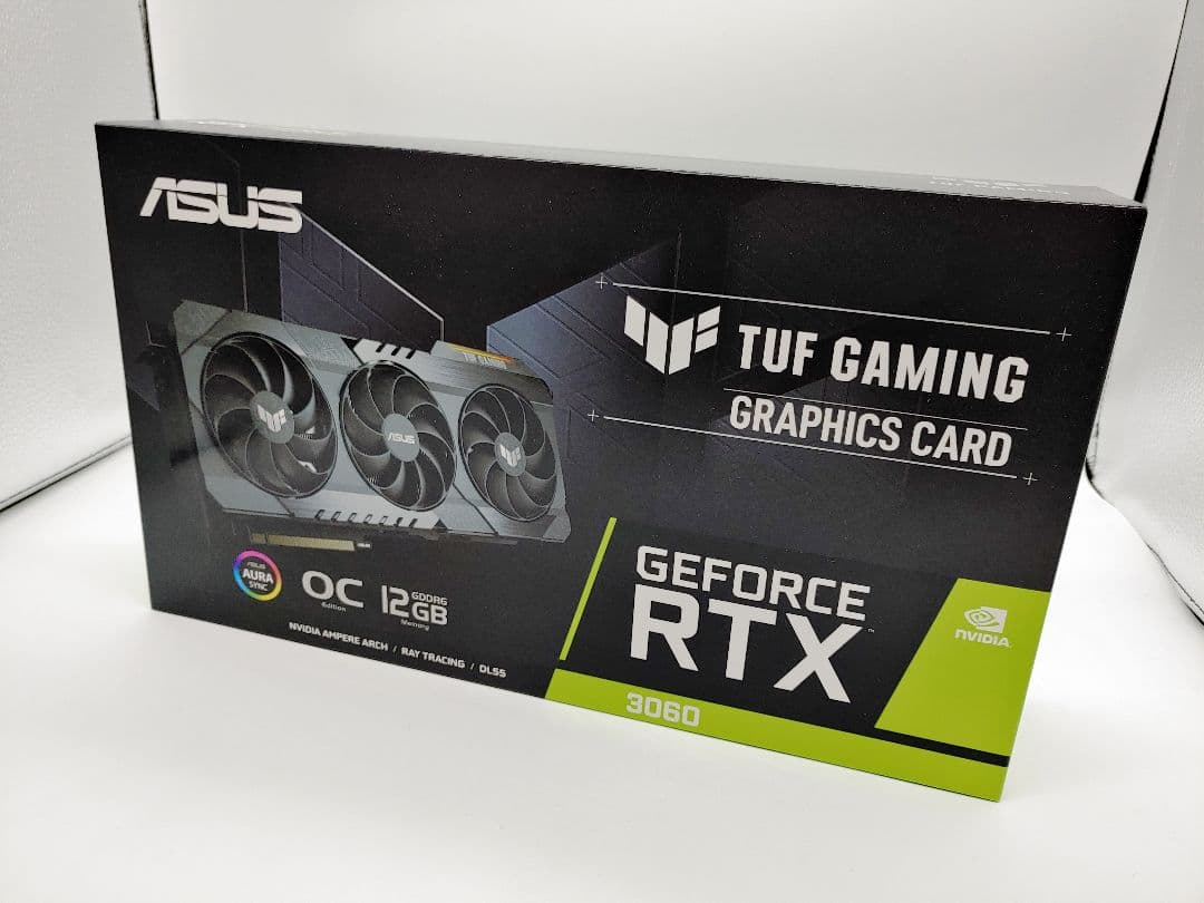 ASUS GEFORCE RTX3060-O12 GAMINGグラボ新品