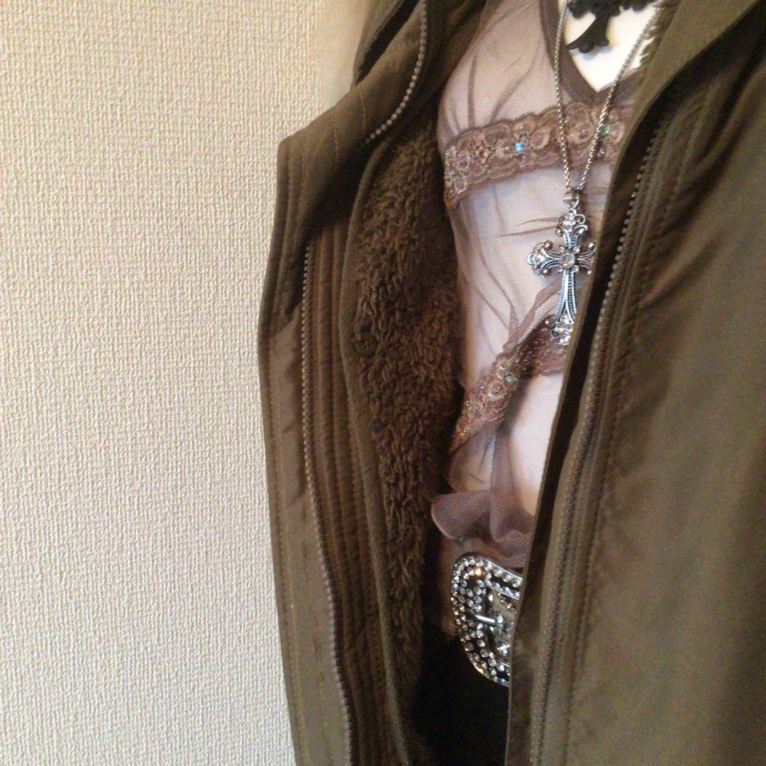 y2k 00s archive グランジファーモッズコート　平成ギャル　お兄系