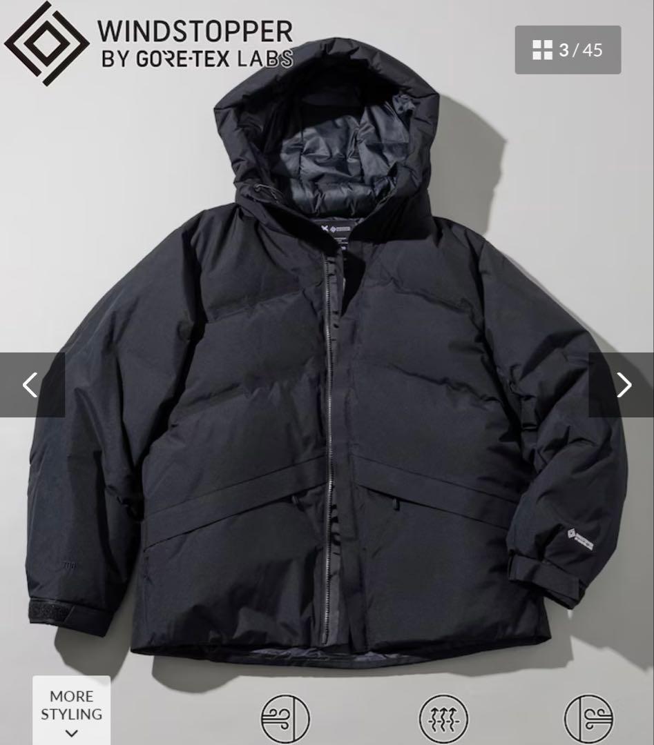 ジャケット・アウター +phenix GORE-TEX WINDSTOPPER DOWN JACKET