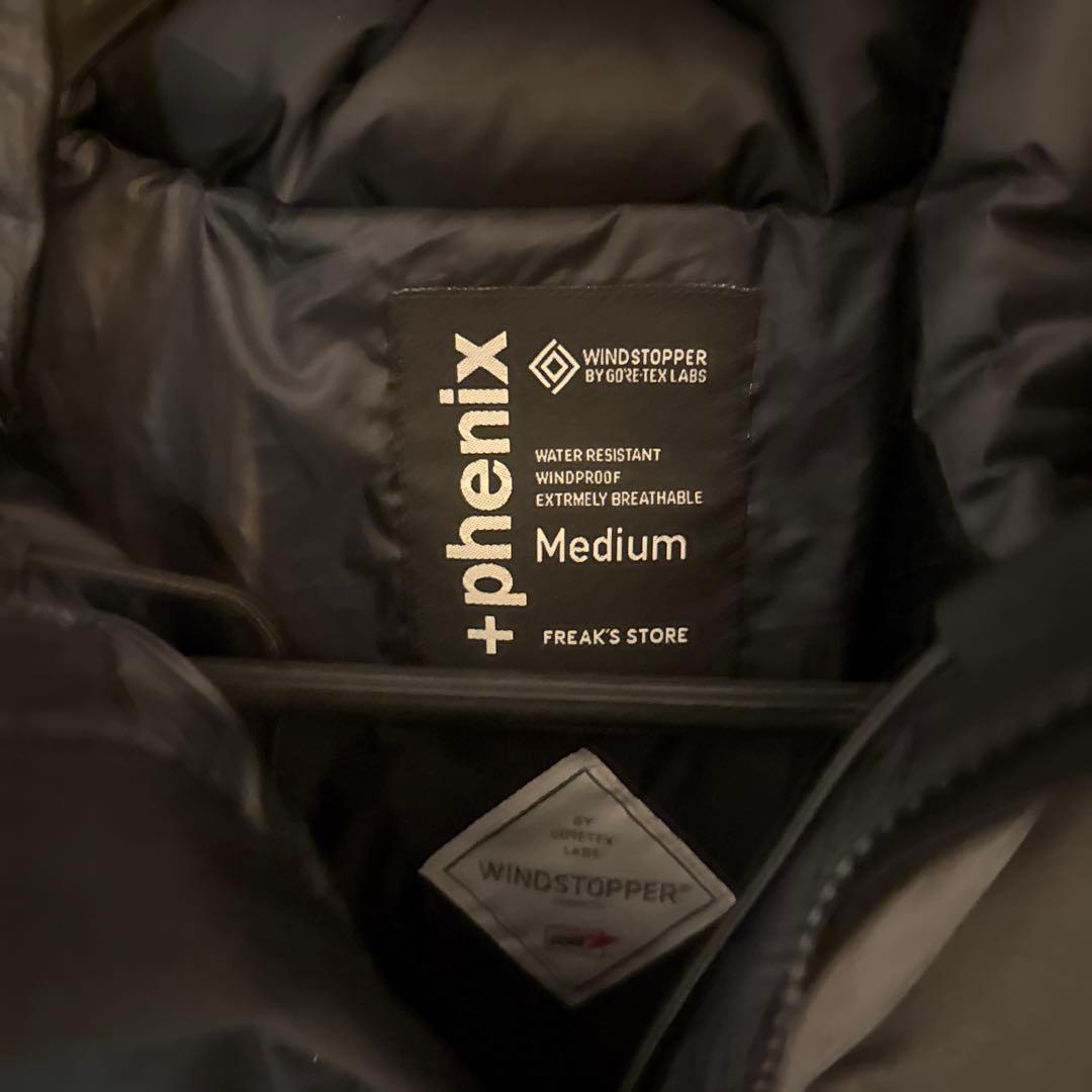 ジャケット・アウター +phenix GORE-TEX WINDSTOPPER DOWN JACKET