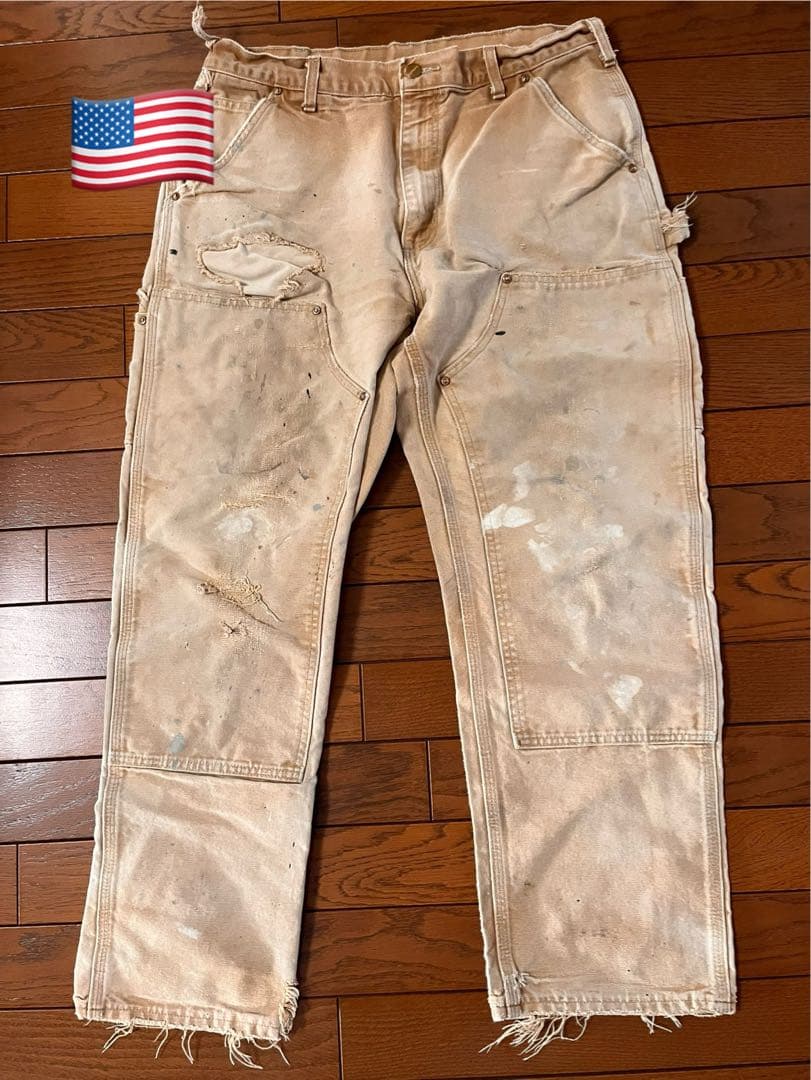 USA製! CARHARTT DOUBLEKNEE カーハートダブル