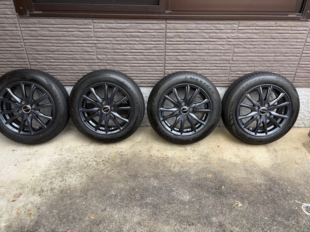 155/65r14 夏タイヤホイールセット4本