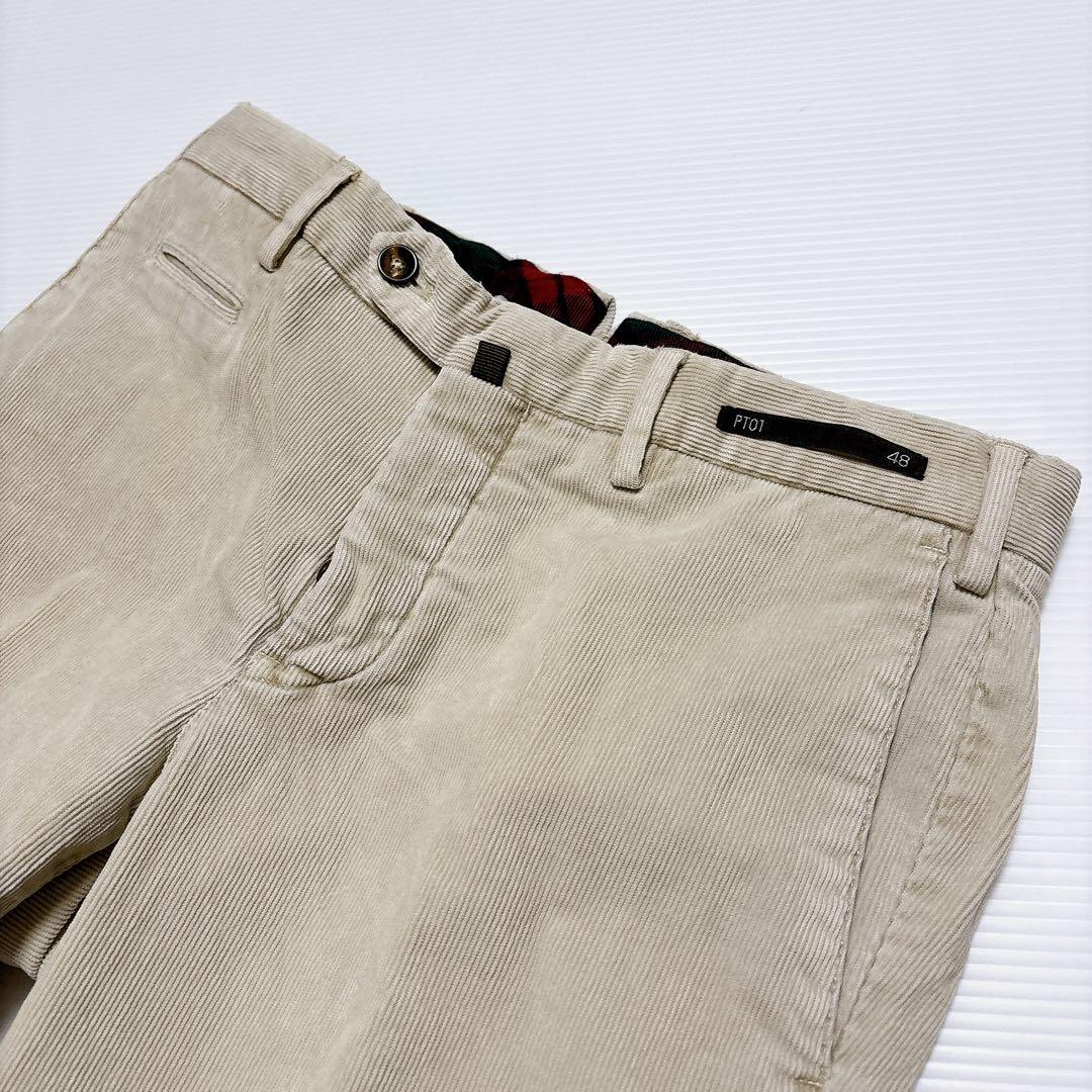 【ピーティーゼロウーノ PT01】コーデュロイ　メンズ　パンツ　Aspen