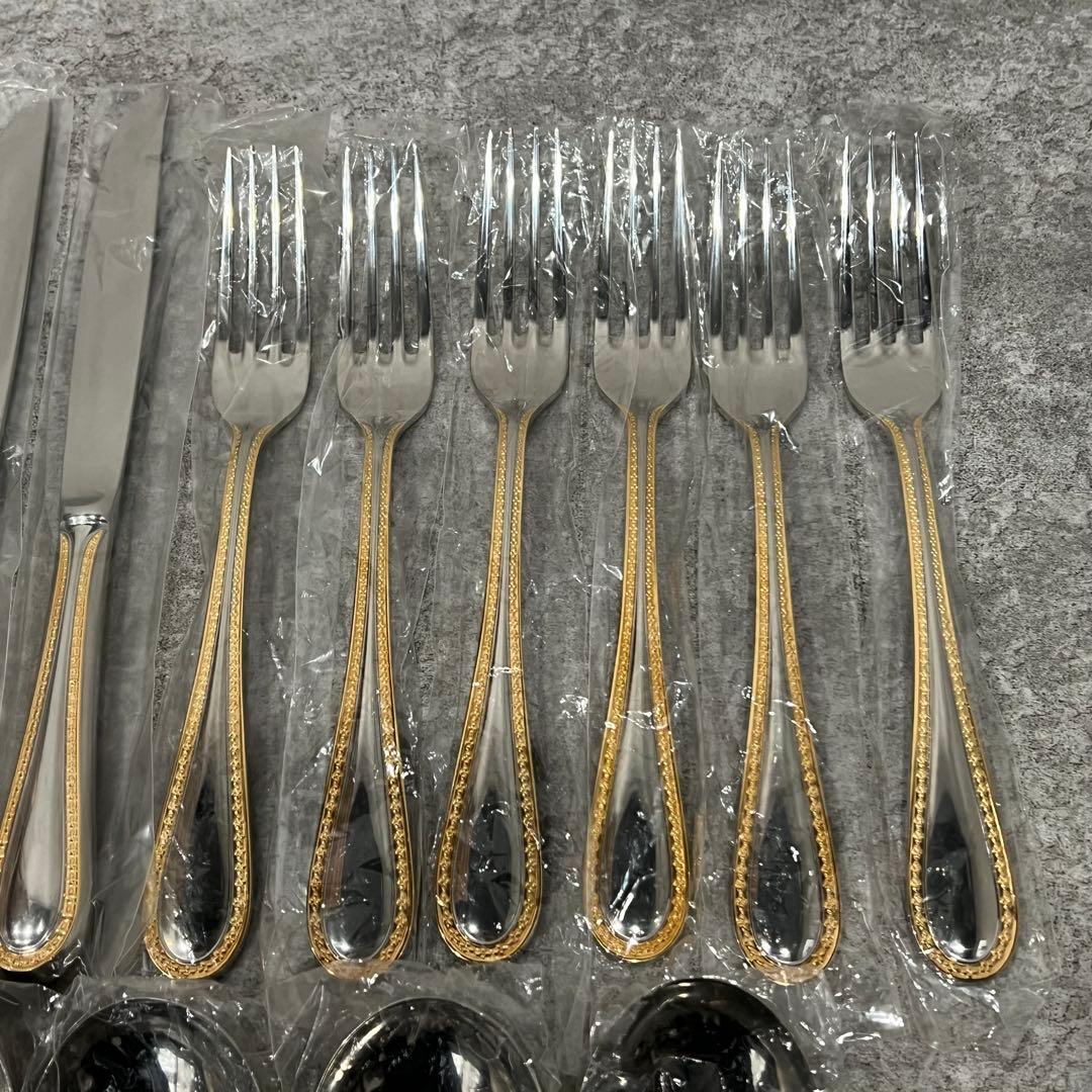 未使用 ノリタケ カトラリーセット ゴールドマーキス ナイフ・フォーク・スプーン