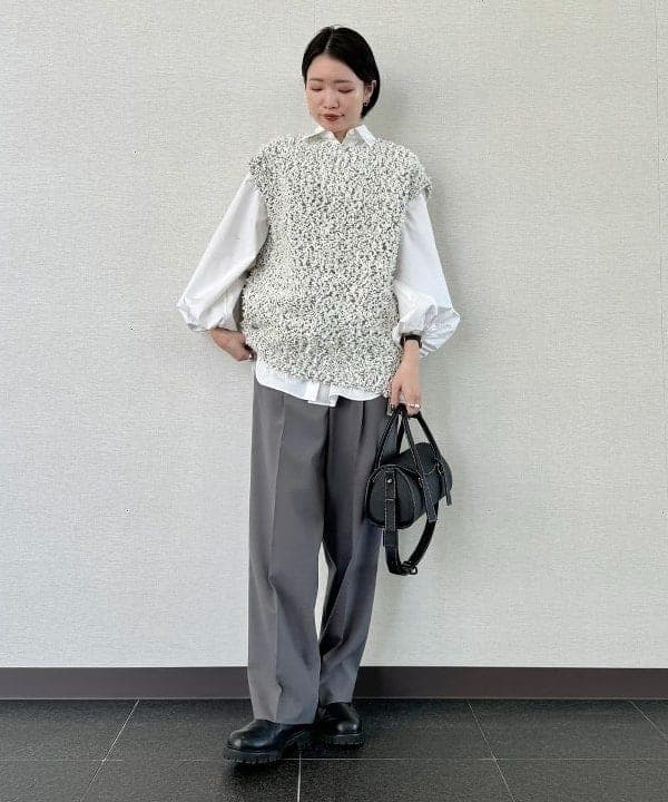 EFFE BEAMS 25A/W 49,500円カラミリボン ブラウス