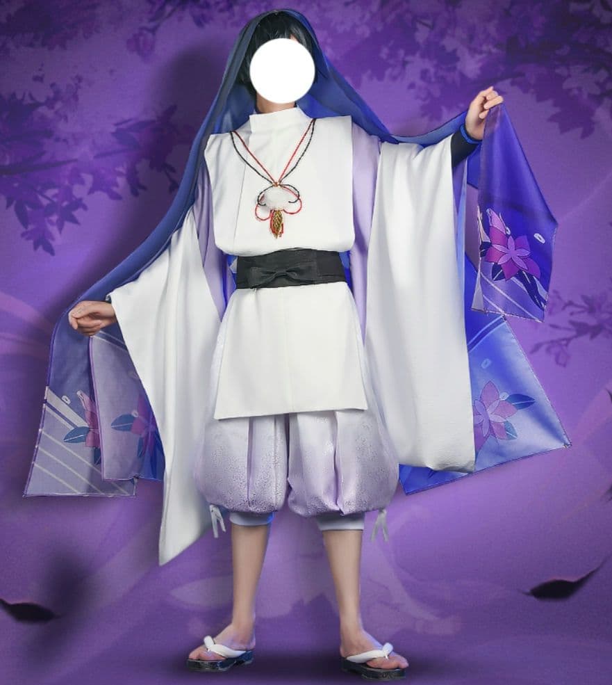 原神　傾奇者　スカラマシュ　コスプレ衣装＋ウィッグ付