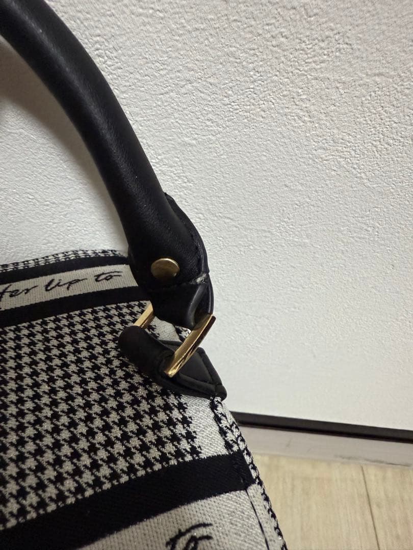 Her lip to バニティバッグ シルバー