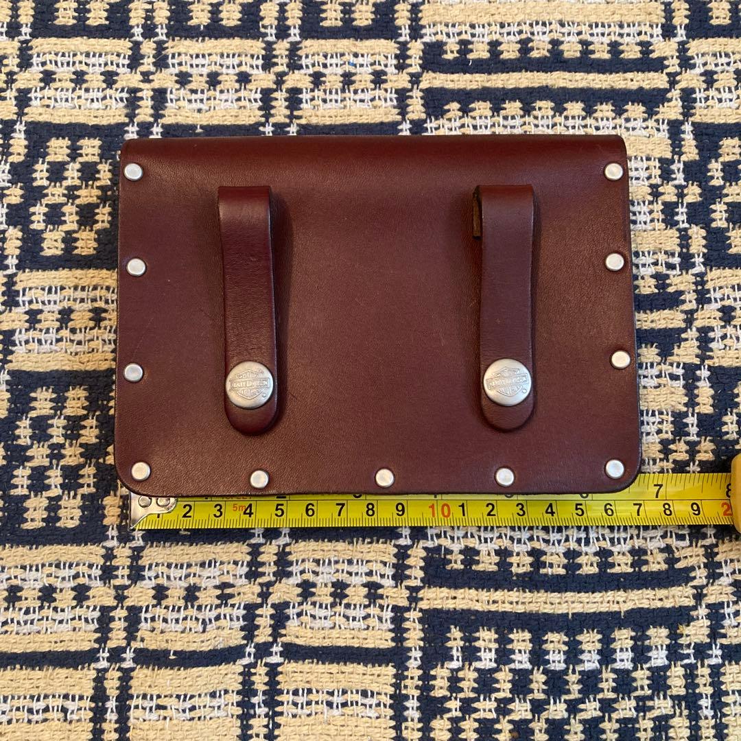 90s ハーレーダビッドソン レザー ベルトポーチ ヴィンテージ