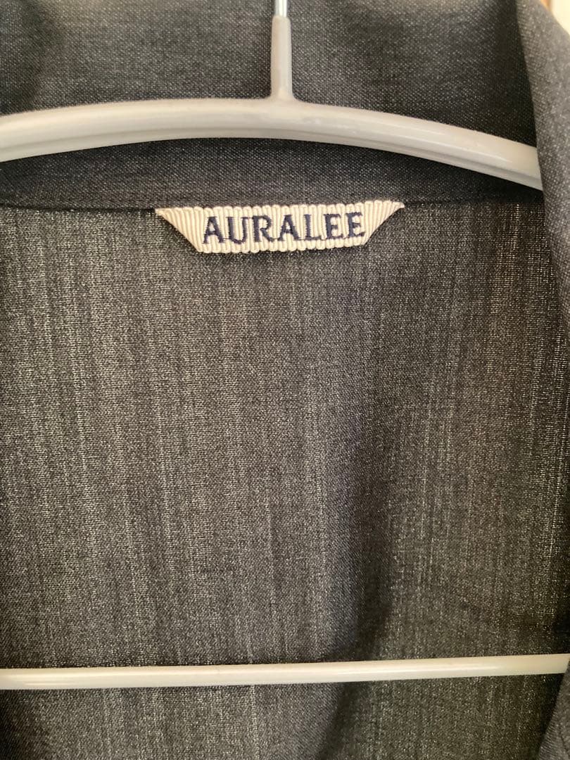 ジャケット・アウター auralee WOOL SILK TROPICAL SHIRTS JACKET