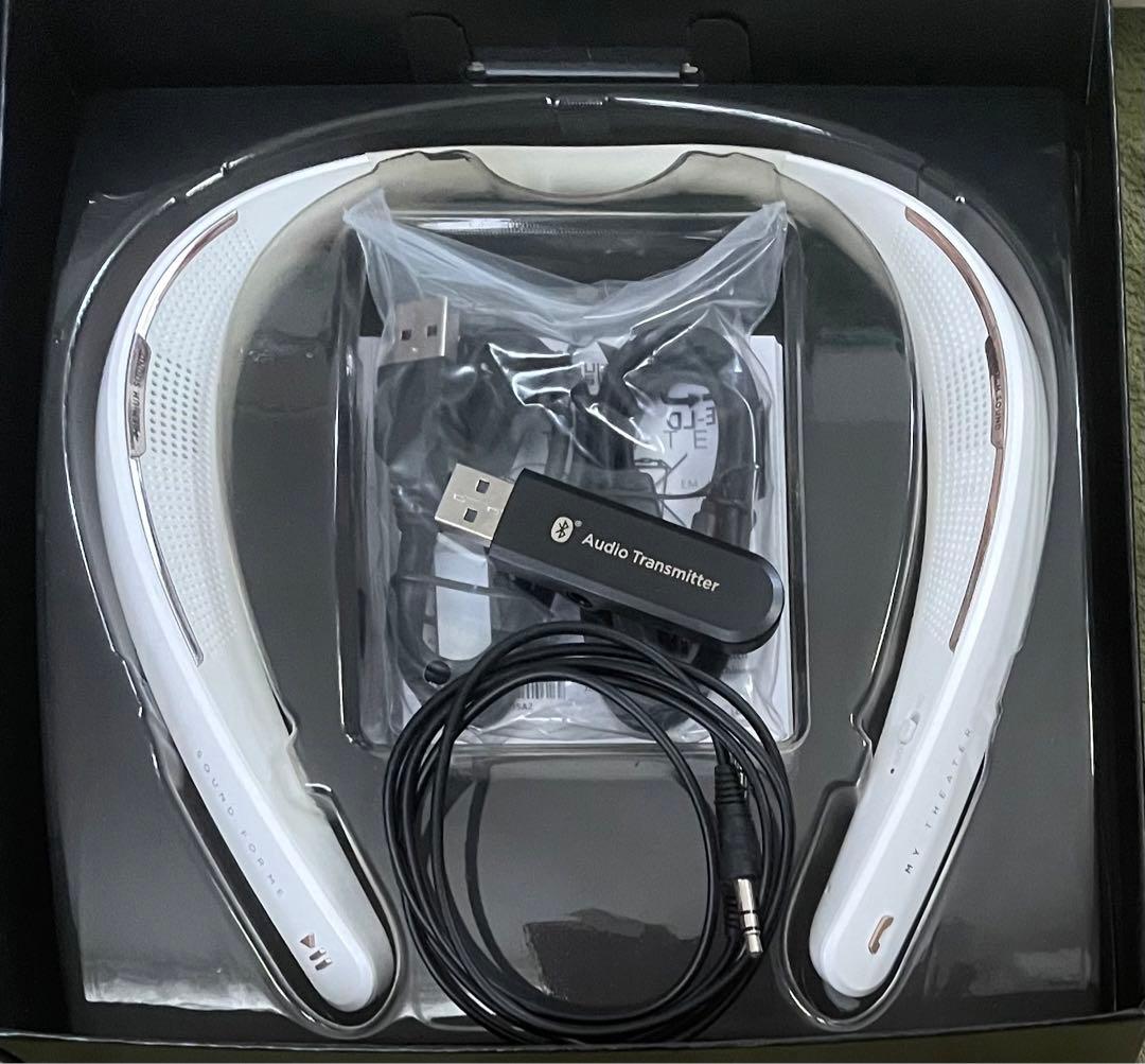 ネックスピーカー　白