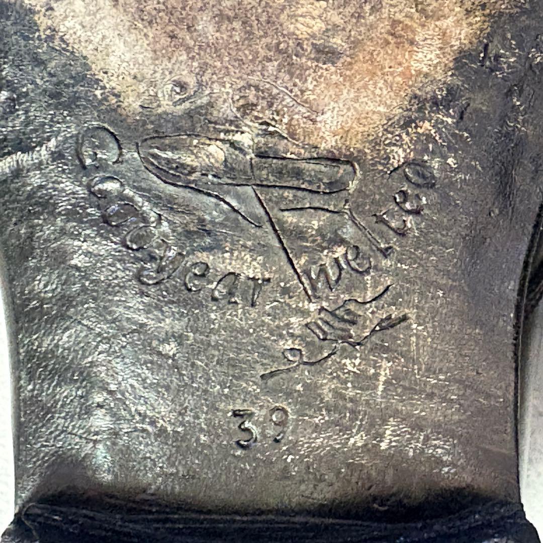 ジャランスリウァヤ (39) 革靴　レザー　ドレスシューズ　タッセル付き　黒