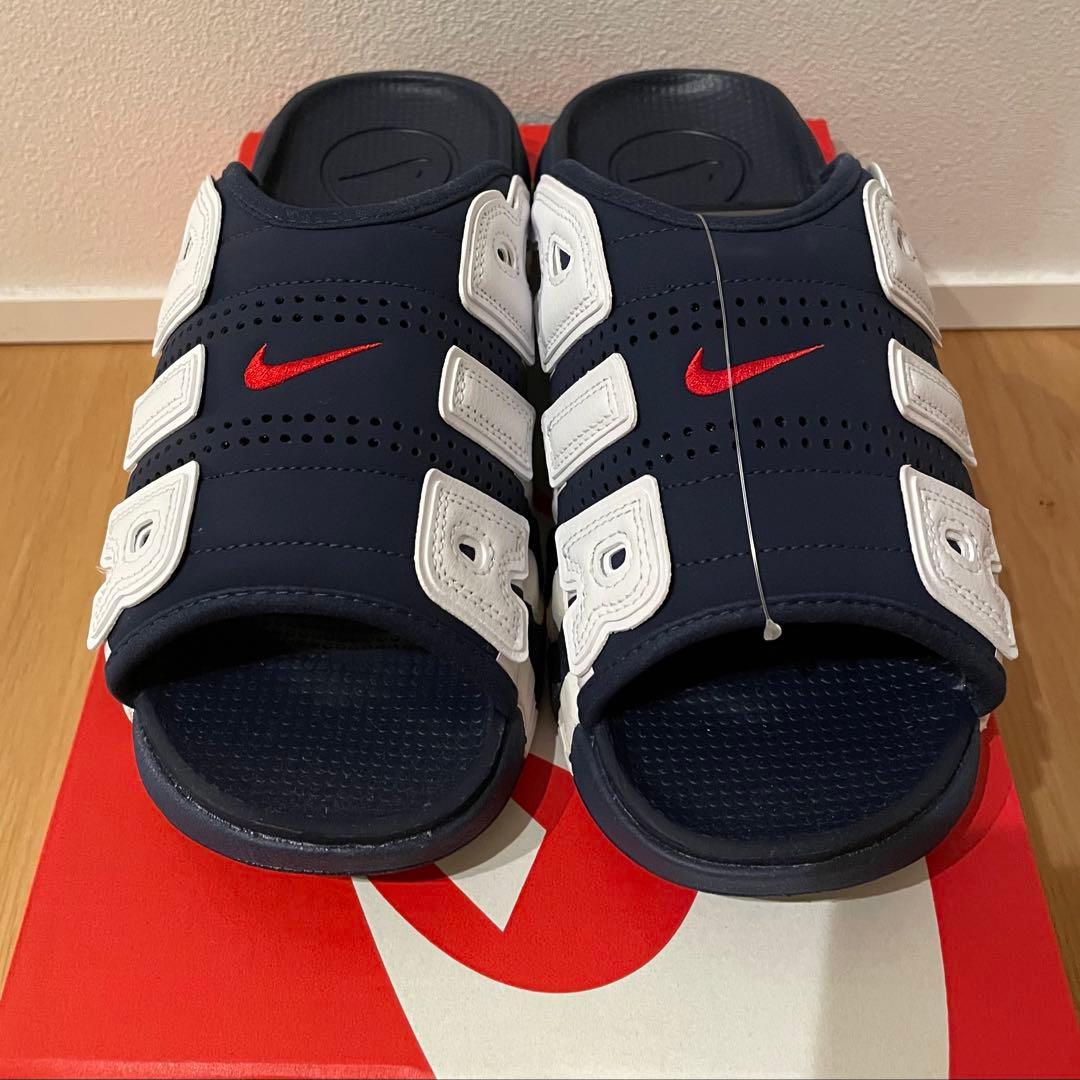 【新品】28cm NIKE エア モア アップテンポ スライド サンダル