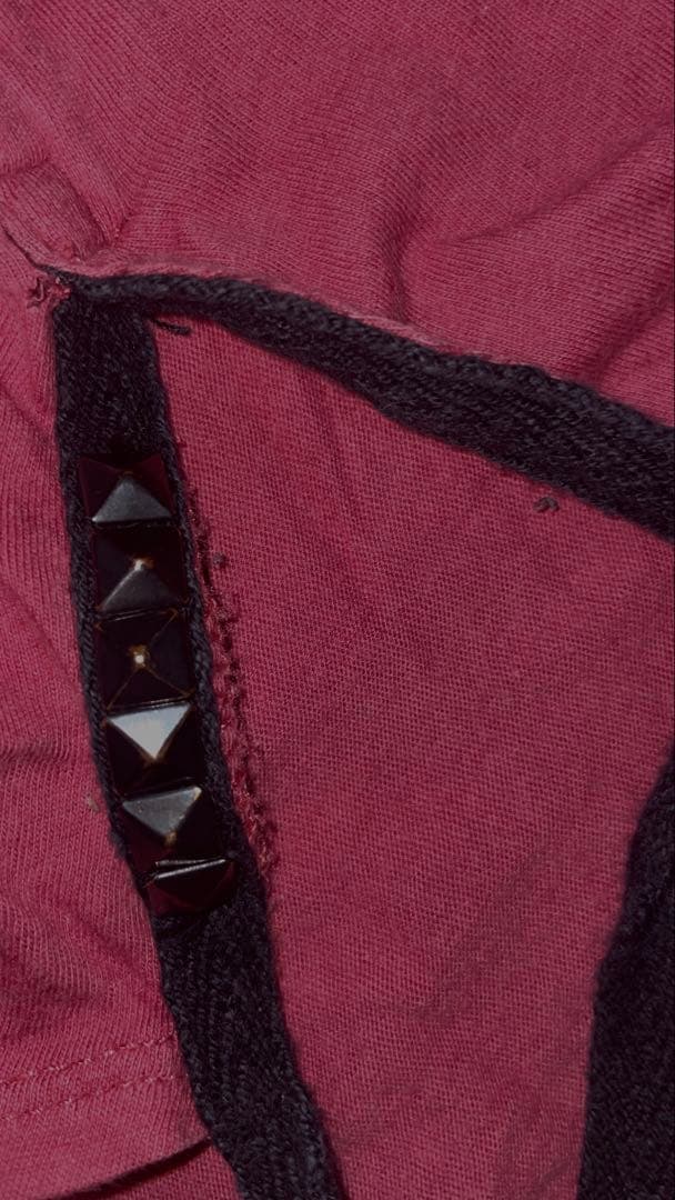 KMRII スタッズスネーク長袖カットソー