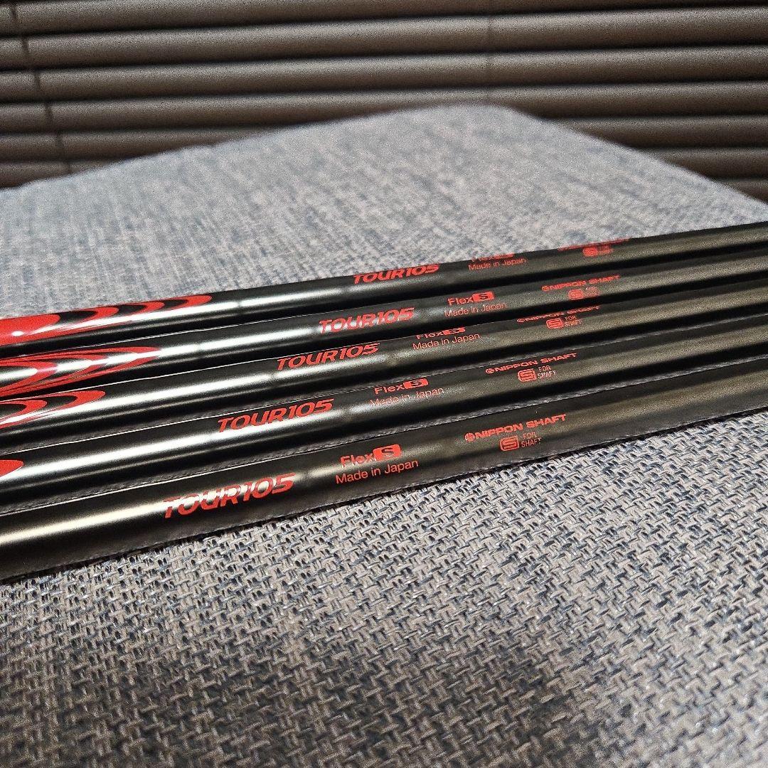 テーラーメイド レッドブル限定N.S Pro Modus 105アイアンシャフト