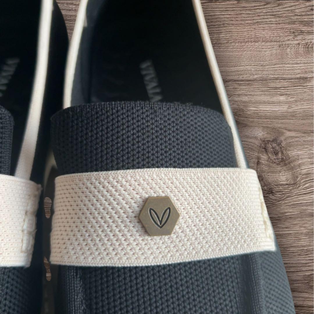 VIVAIA ビバイア　アーモンドトゥプラットフォームトラックソールローファー