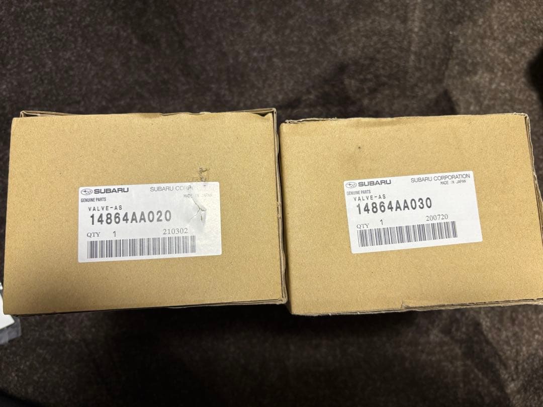 GRBインプレッサ 2次エアコンビバルブ ガスケット付き