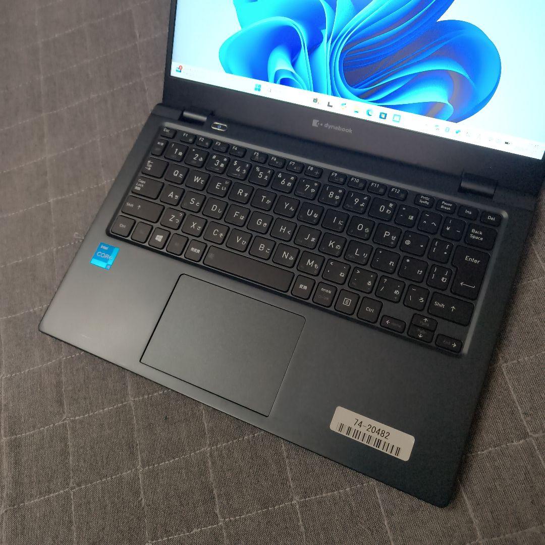 美品 爆速 Dynabook 超軽量 11世代i5 24GB 新品512GB 5